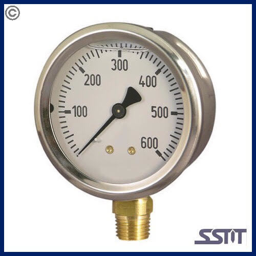 Stainless Steel Case for Thermometer and Pressure Gauge