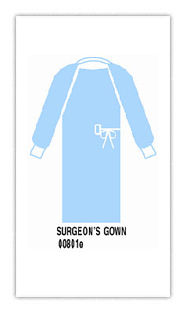 Surgeon's Gown - Spun Lace Nonwoven, SMS Fabric, Sontar Fabric | 52", 56", 58" Sizes, Ideal for Medical Applications