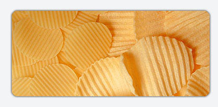 Wavy Chips Snack Pellets