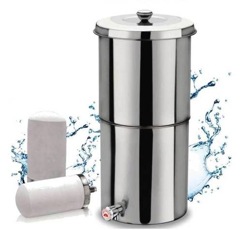 Peach Steel Water Filter