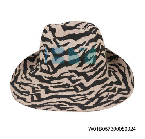 Wool Felt Homburg Hat Liquid