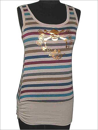 Ladies Sleeveless T-Shirts