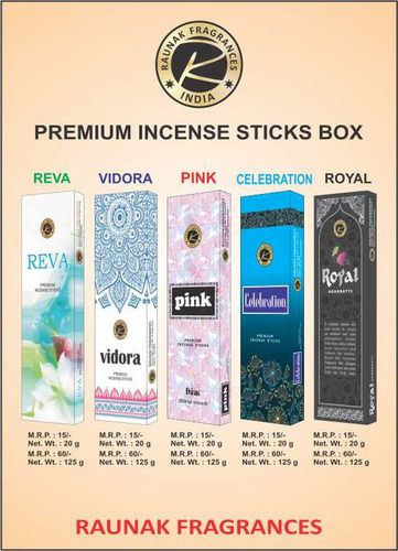 Reva Vidora Pink Celebration Royal Incense Stick