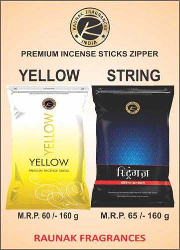 Yellow And Strings Incense Stick