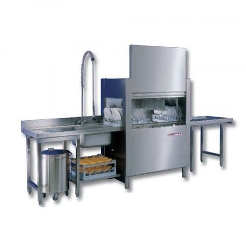 Black Dishwashers Rack Conveyor