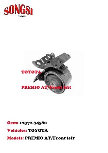 Rubber Engine Mounting-Toyota Premio At Front Left