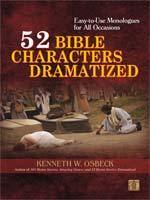 52 Bible Characters Dramatized Book