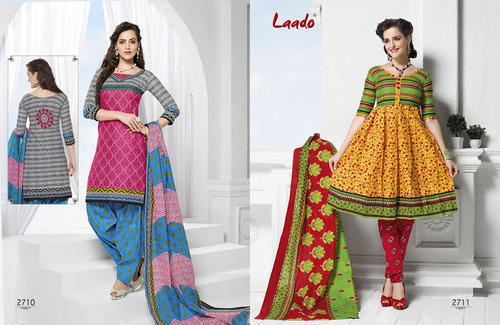 Anti Uv Laado Prints Ladies Salwar Suits