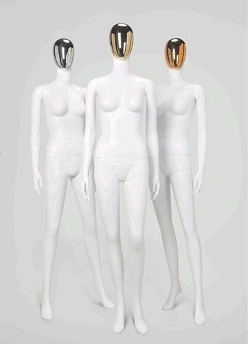 Female Chrome Mannequins