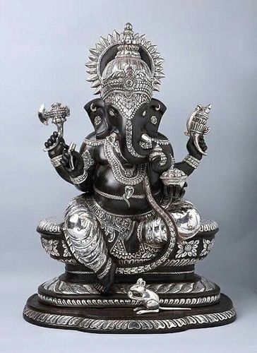 Ganesha Silver Statues