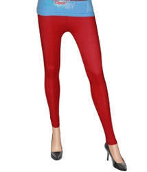 Non Toxic Slassy Ladies Red Jeggings