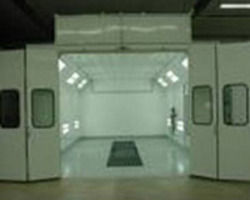 Paint Booth - Advanced Filtration Technology | Insulated Design, Smoke-Free Environment, Hazardous Particle Scrubber