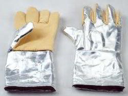 Fire Safety Gloves - Kevlar Aluminised