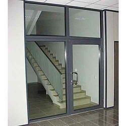 Aluminum Glass Door Partition