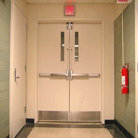 Fire Safety Door - Heat Resistant, Durable Design | Superior Strength for Residential, Commercial, and Industrial Use