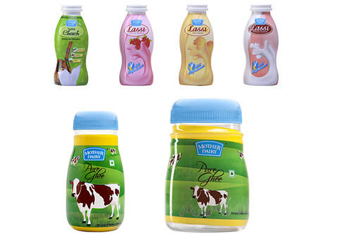 Packaging HDPE Bottle for Dairy