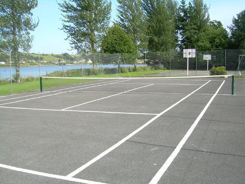 Outdoor Tennis Court