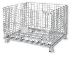 Wire Mesh Container - Superior Quality Steel Mesh, Robust Design & Fine Finish