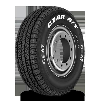 Ceat Czar A/T Tyre - Durable Construction,  All-Terrain Performance , Exceptional Grip and Stability, Rim Protectors for Enhanced Longevity