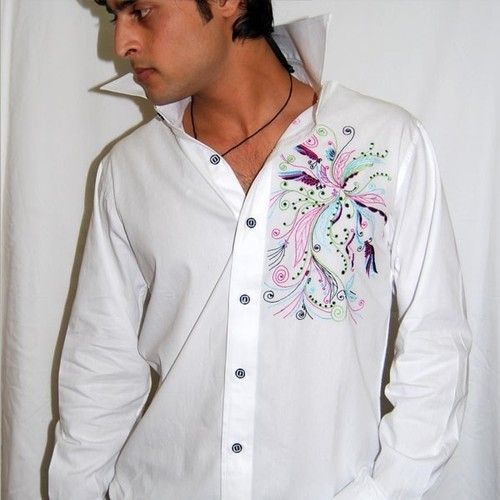 Embroidery Cotton Shirt