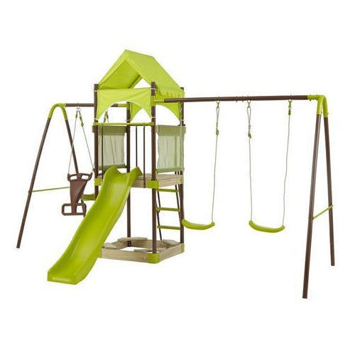 Kiddie Slide And Swing