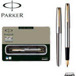 Parker Frontier Stainless Steel Gt Fountain Pen