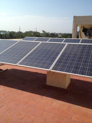 सौर ऊर्जा संयंत्र (5 केवीए वीआरएलए बैटरी) 