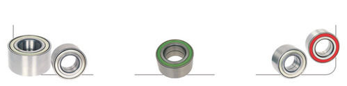 Round Double Row Wheel Bearings