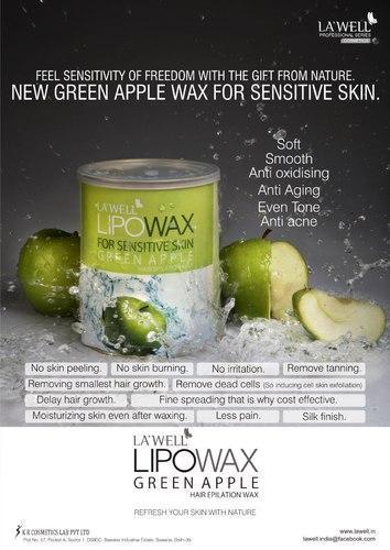Green Apple Liposoluble Hair Removal Wax