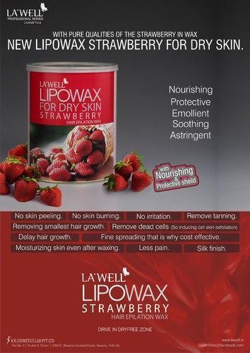 Strawberry Liposoluble Hair Removal Wax