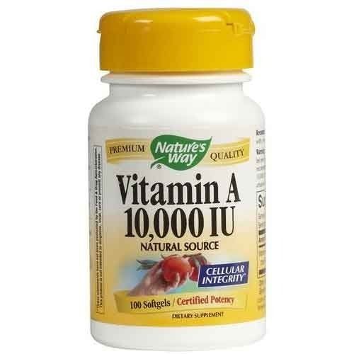 Vitamin A Supplement Capsules