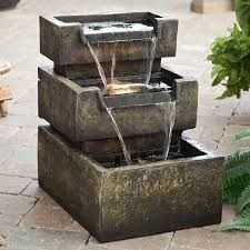 Artificial Waterfall Fountain