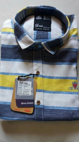Exclusive Mens Casual Shirts - 100% Cotton Branded Look with Superior Finishing