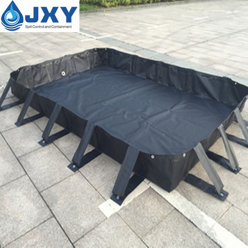 पोर्टेबल और कोलैप्सिबल स्पिल कंटेनमेंट बरम