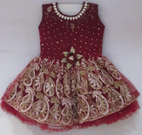 Coca Cola Embroided Frock Gender: Girls