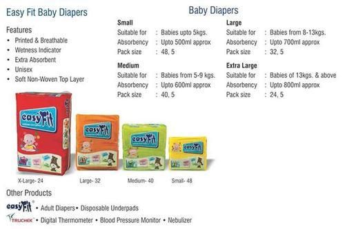 Easy Fit Baby Diapers