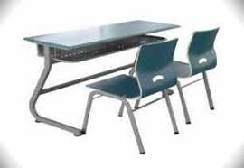 Steel College Bench Set