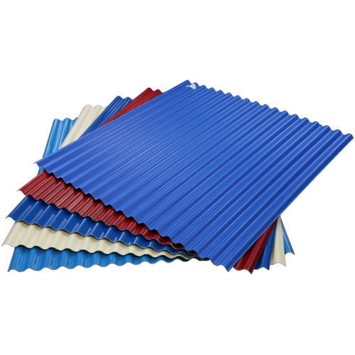 High Tensile Stainless Steel Profile Sheet Available In Blue, White, Brown.