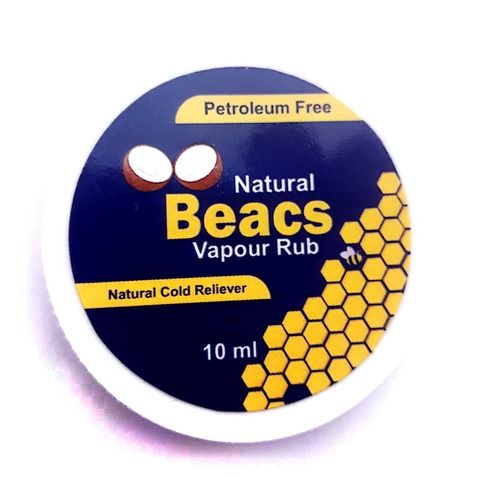 Beacs Vapour Rub Age Group: For Adults