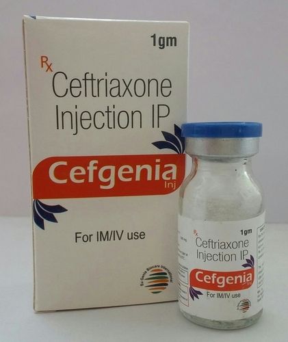 Cefgenia Injection Used for IM/IV