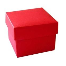 Red Color Laminated Box