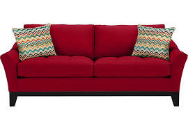 Red Color Designer Home Sofa