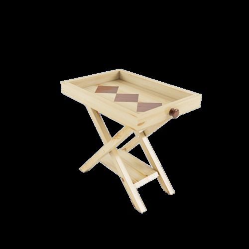 Smalshop Pine Wooden Folding Tray Table Design: With Rails