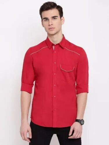 Casuals Menswear Shirts With Full Sleeves