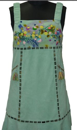 Embroidered Day Dress For Girl