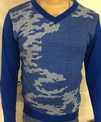 Mens V Neck Sweater