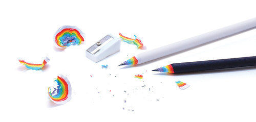 Rainbow Pencils (Ecofriendly Recycled Paper Pencils)