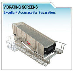 Vibrating Screens Excellent Accuracy for Separation