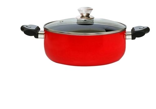 Non Stick Casserole In Red Color