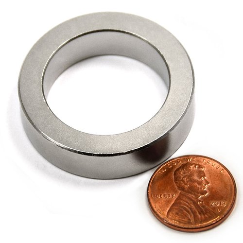 Strong N52 Neodymium Round Ring Magnet By Fourearth Magnet Co.,LTD.